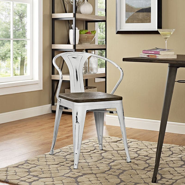 Promenade Dining Chair in White