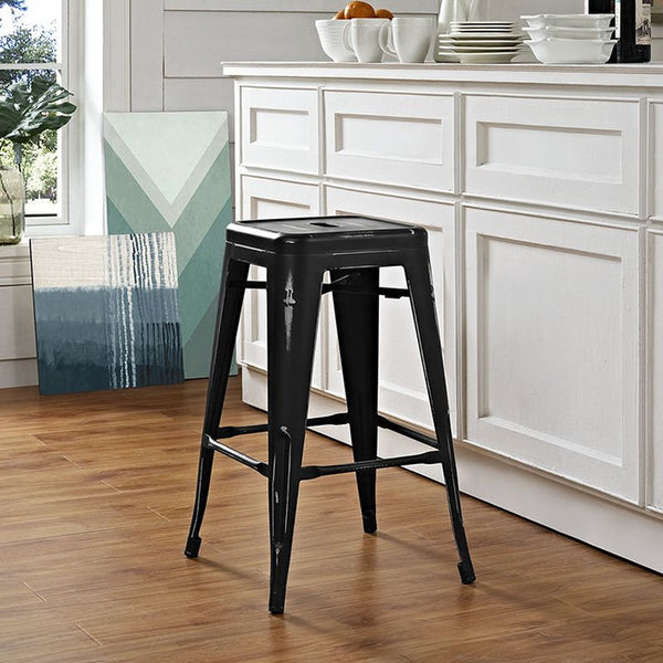 Promenade Counter Stool in Black