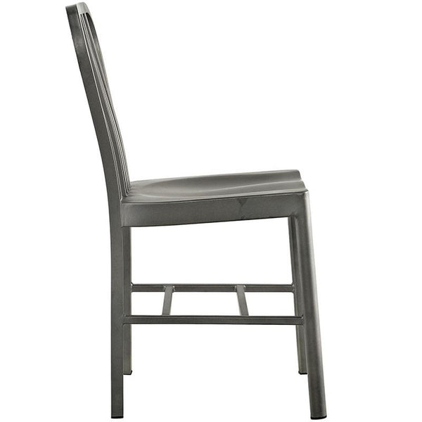 Clink Dining Chair in Silver