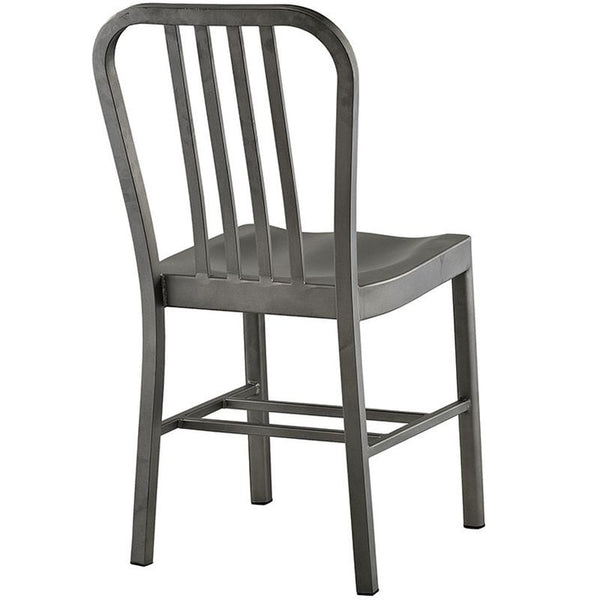 Clink Dining Chair in Silver