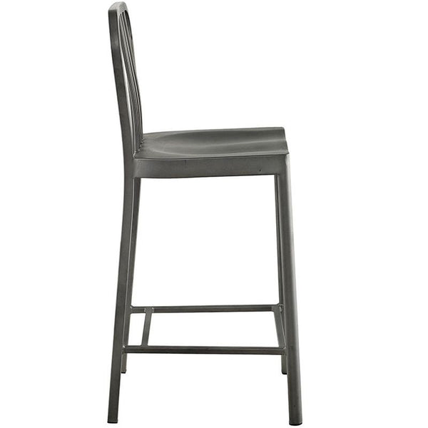 Clink Counter Stool in Silver
