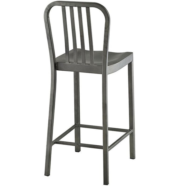 Clink Counter Stool in Silver