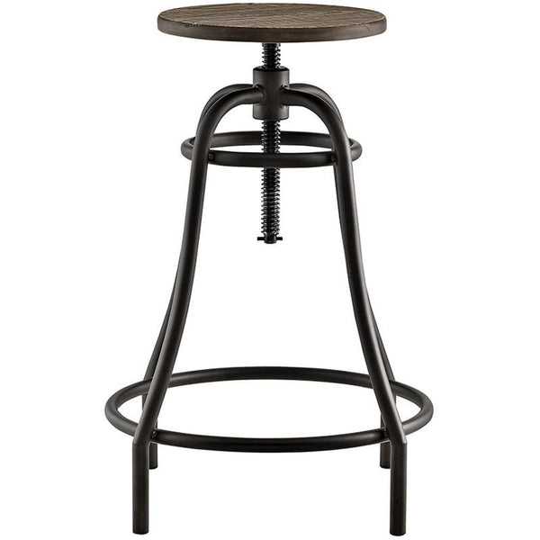 Toll Metal Bar Stool in Brown