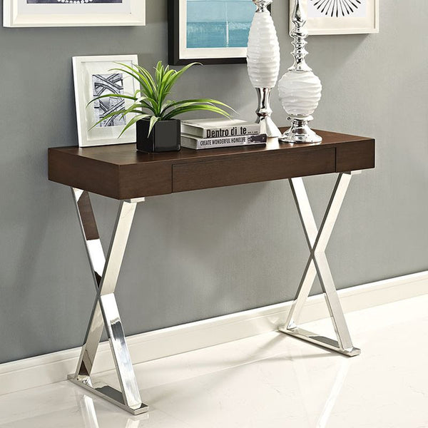 Sector Console Table in Brown