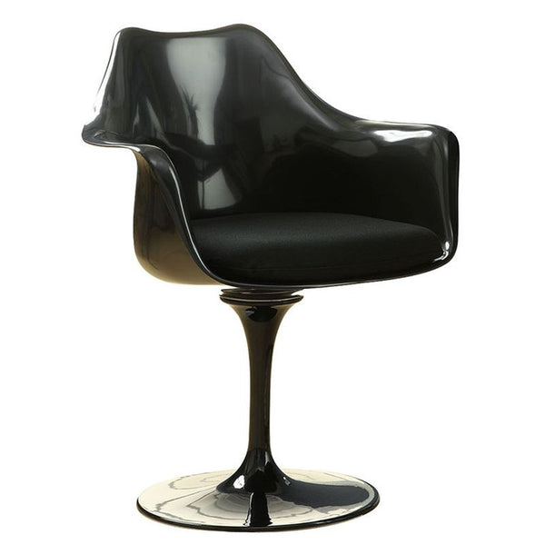 Lippa Dining Armchair in Black