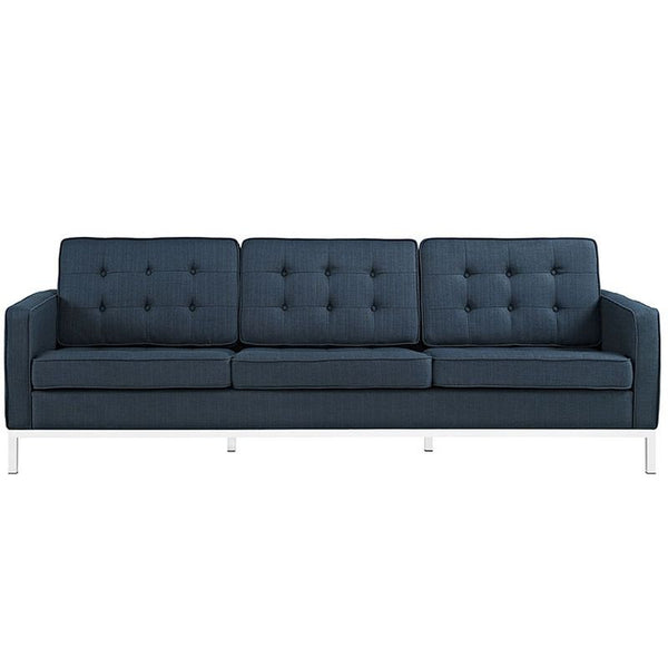 Loft Fabric Sofa in Azure