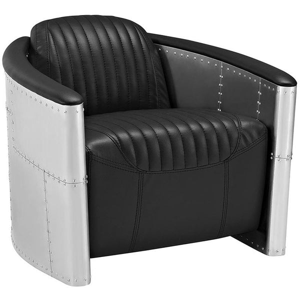 Visibility Lounge Chair in Black