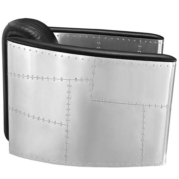 Visibility Lounge Chair in Black