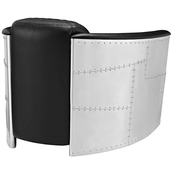 Visibility Lounge Chair in Black