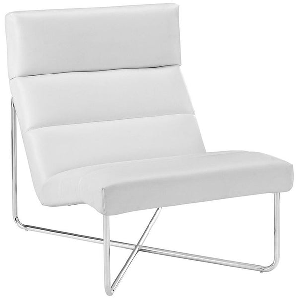 Reach Lounge Chair in White