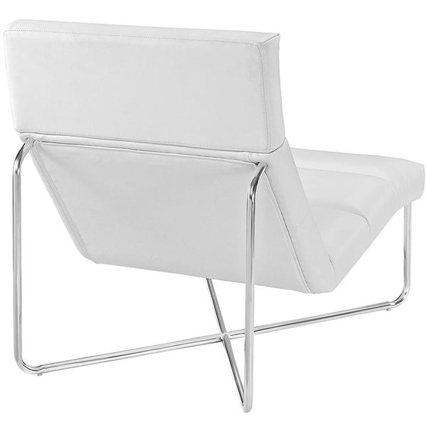 Reach Lounge Chair in White