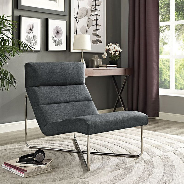 Reach Lounge Chair in Gray