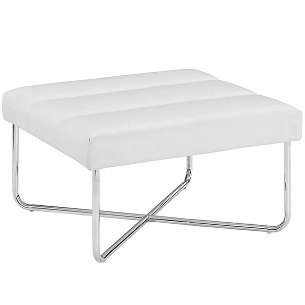 Reach Ottoman in White