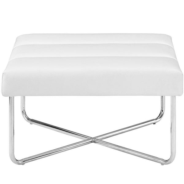 Reach Ottoman in White