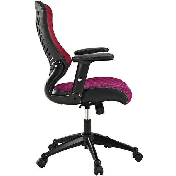 Clutch Office Chair in Burgundy