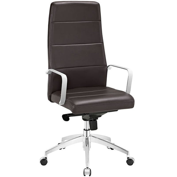 Stride Highback Office Chair in Brown