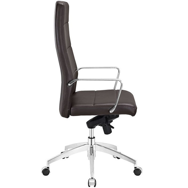 Stride Highback Office Chair in Brown