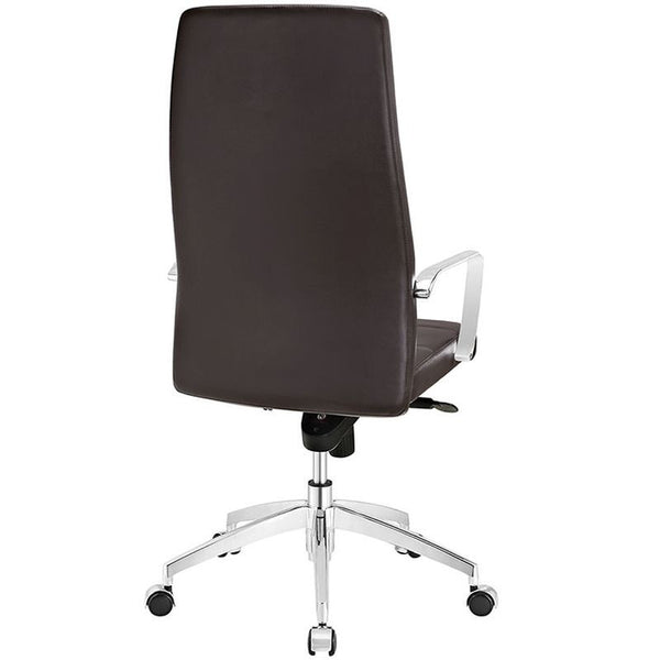 Stride Highback Office Chair in Brown