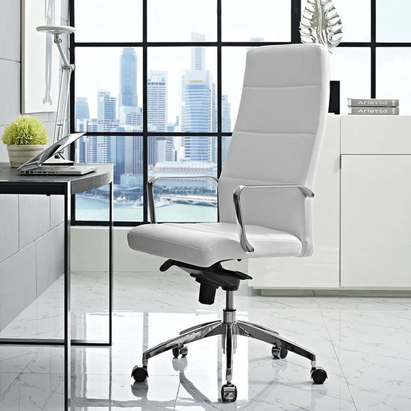 Stride Highback Office Chair in White