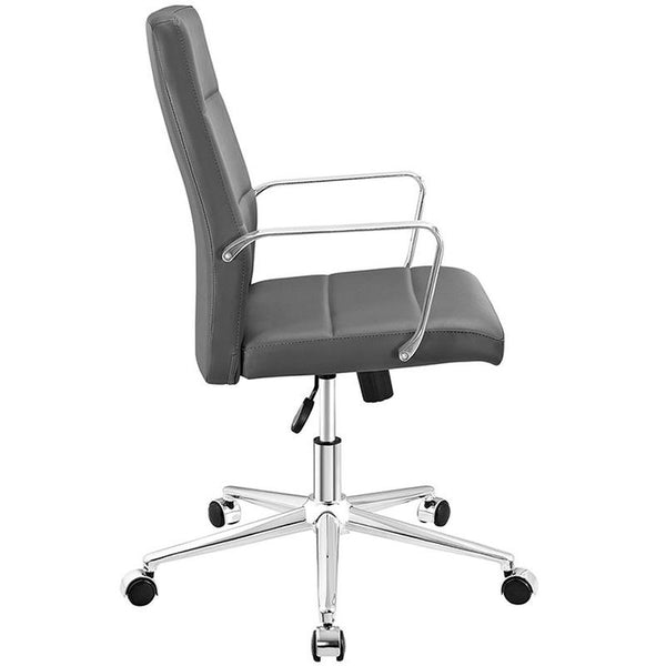 Stride Mid Back Office Chair in Gray