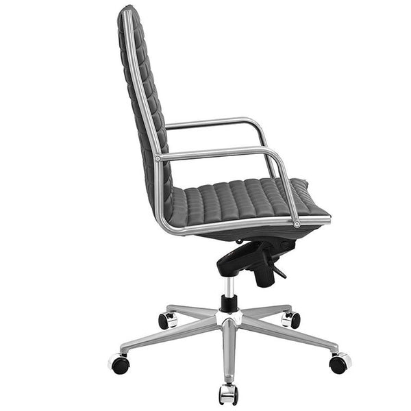 Pattern Highback Office Chair in Gray