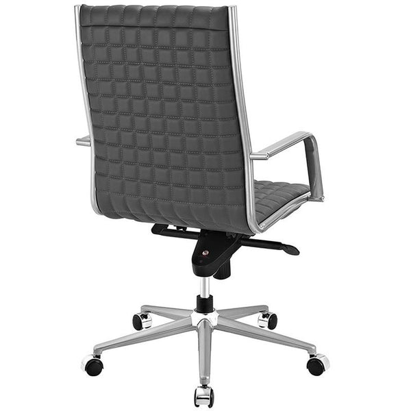 Pattern Highback Office Chair in Gray