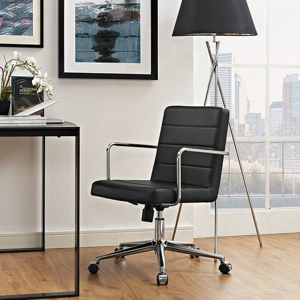 Cavalier Mid Back Office Chair in Black