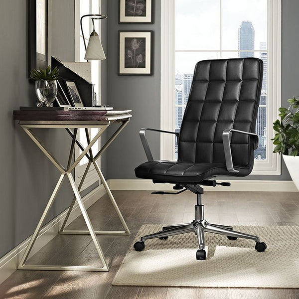 Tile Highback Office Chair in Black