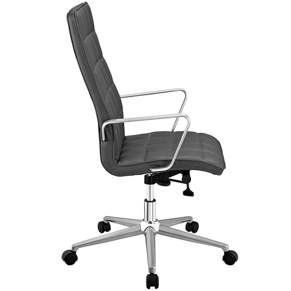 Tile Highback Office Chair in Gray