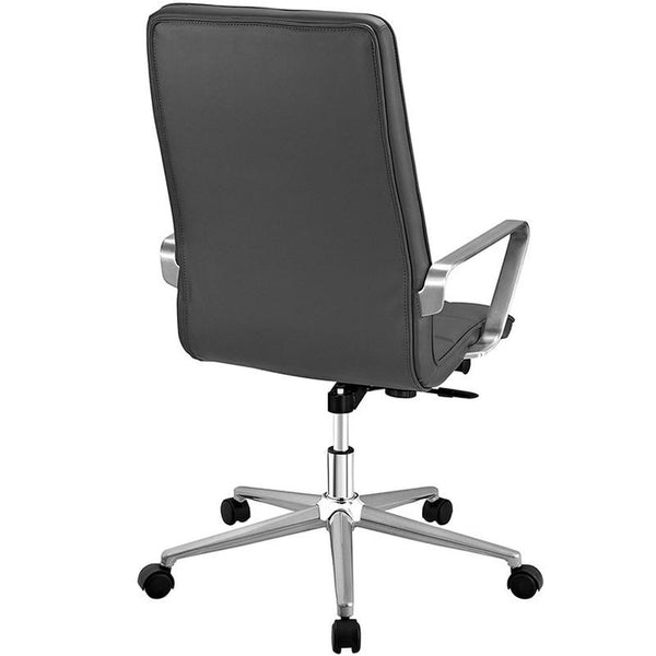 Tile Highback Office Chair in Gray