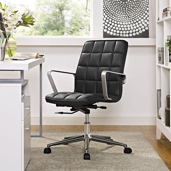 Tile Office Chair in Black