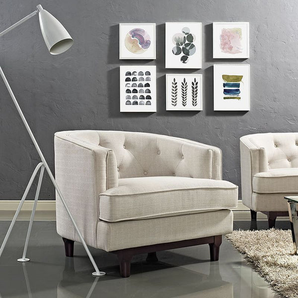 Coast Armchair in Beige