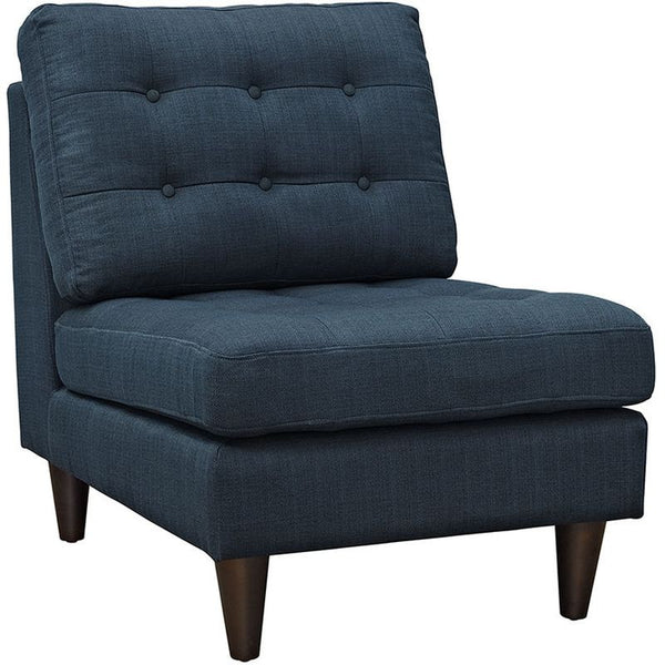 Empress Lounge Chair in Azure