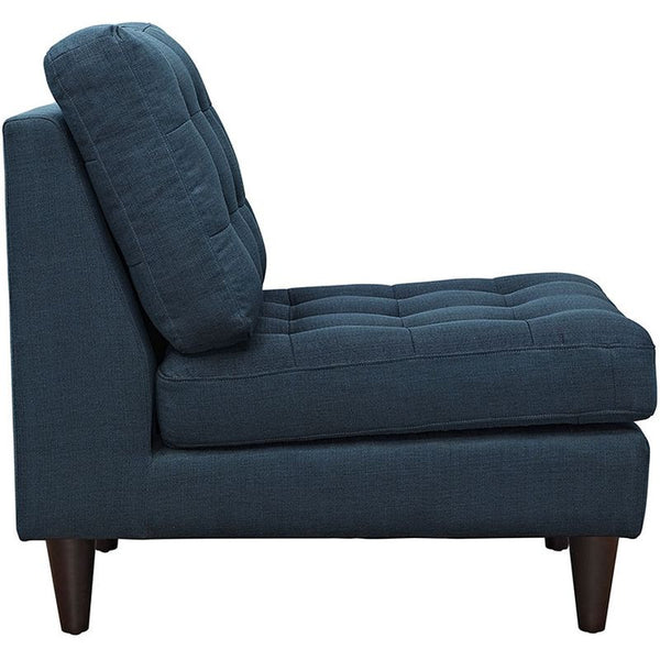 Empress Lounge Chair in Azure
