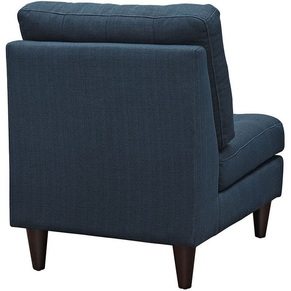 Empress Lounge Chair in Azure