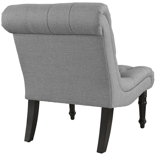 Navigate Fabric Lounge Chair in Light Gray