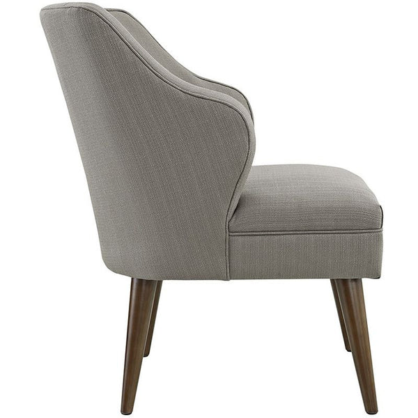 Swell Fabric Armchair in Granite by Furniture and Things