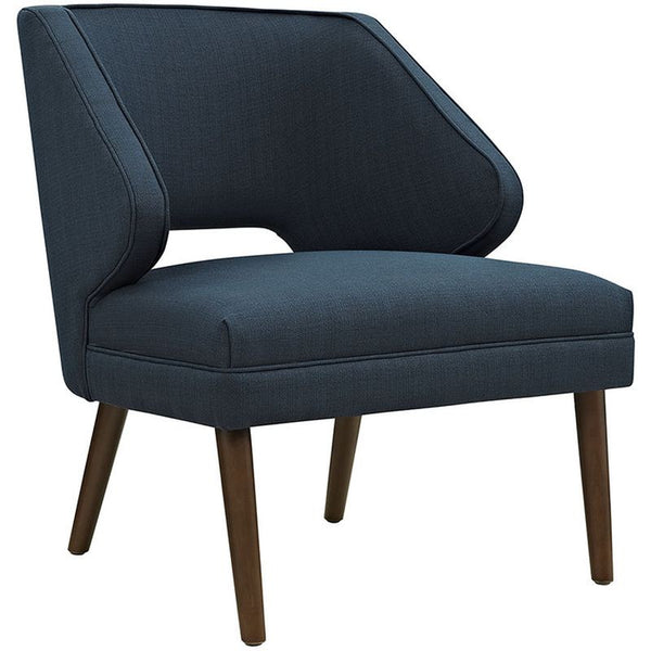 Dock Fabric Armchair in Azure