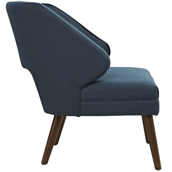 Dock Fabric Armchair in Azure