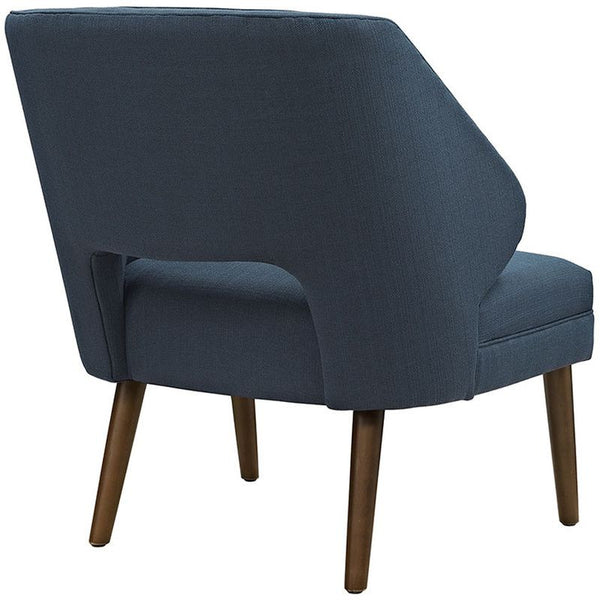 Dock Fabric Armchair in Azure