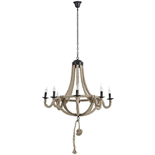 Coronet Chandelier in Brown