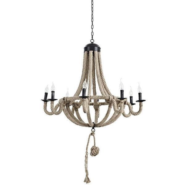 Coronet Chandelier in Brown