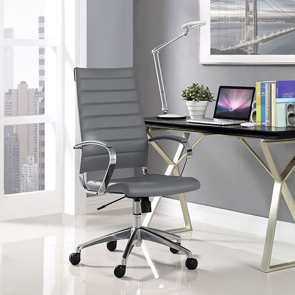 Jive Highback Office Chair in Gray