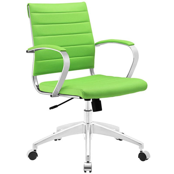 Jive Mid Back Office Chair in Bright Green