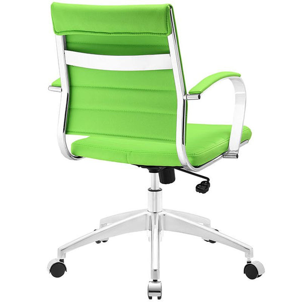 Jive Mid Back Office Chair in Bright Green