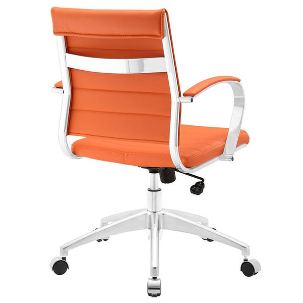 Jive Mid Back Office Chair in Orange