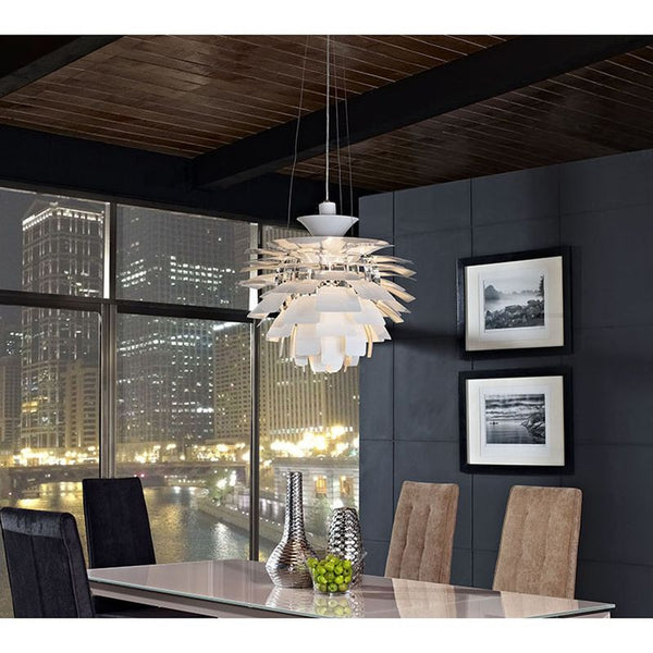 Petal 24" Chandelier in White