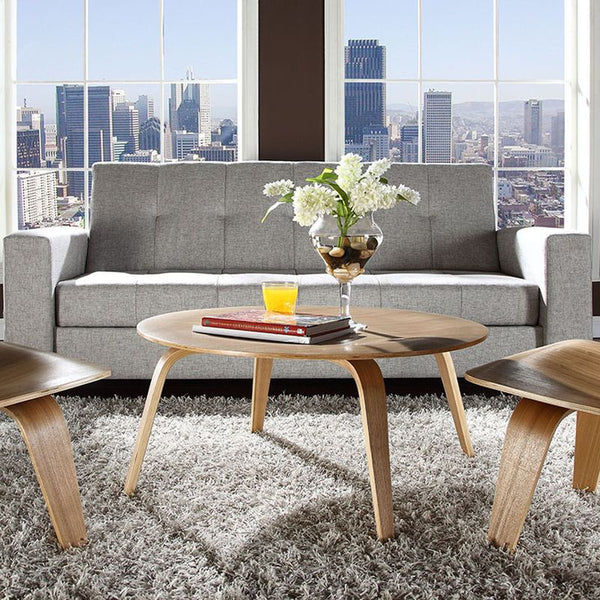 Plywood Coffee Table in Natural