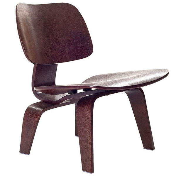 Fathom Wood Lounge Chair in Wenge