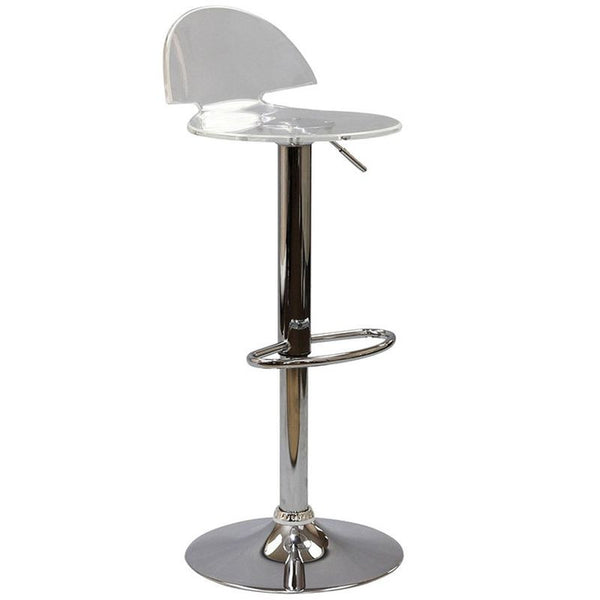 Translucent Bar Stool in Clear